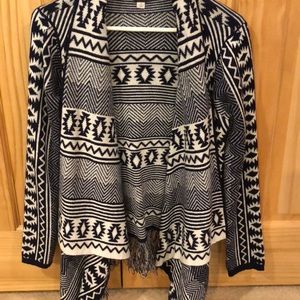 blue and white cardigan!! from bobs!!